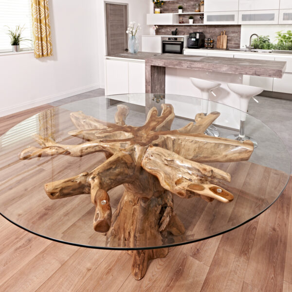 wholesale teak root table supplier