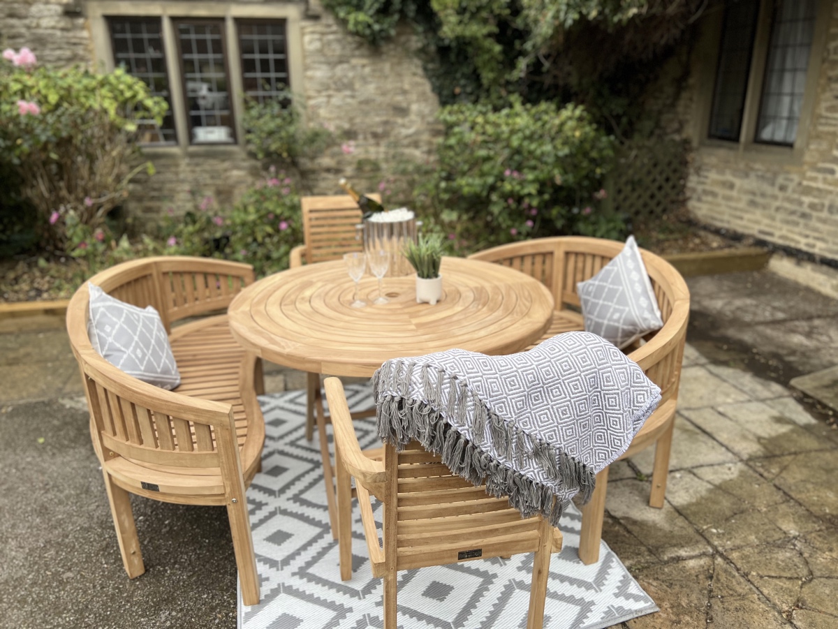 Teak Garden Furniture folding 8 seater