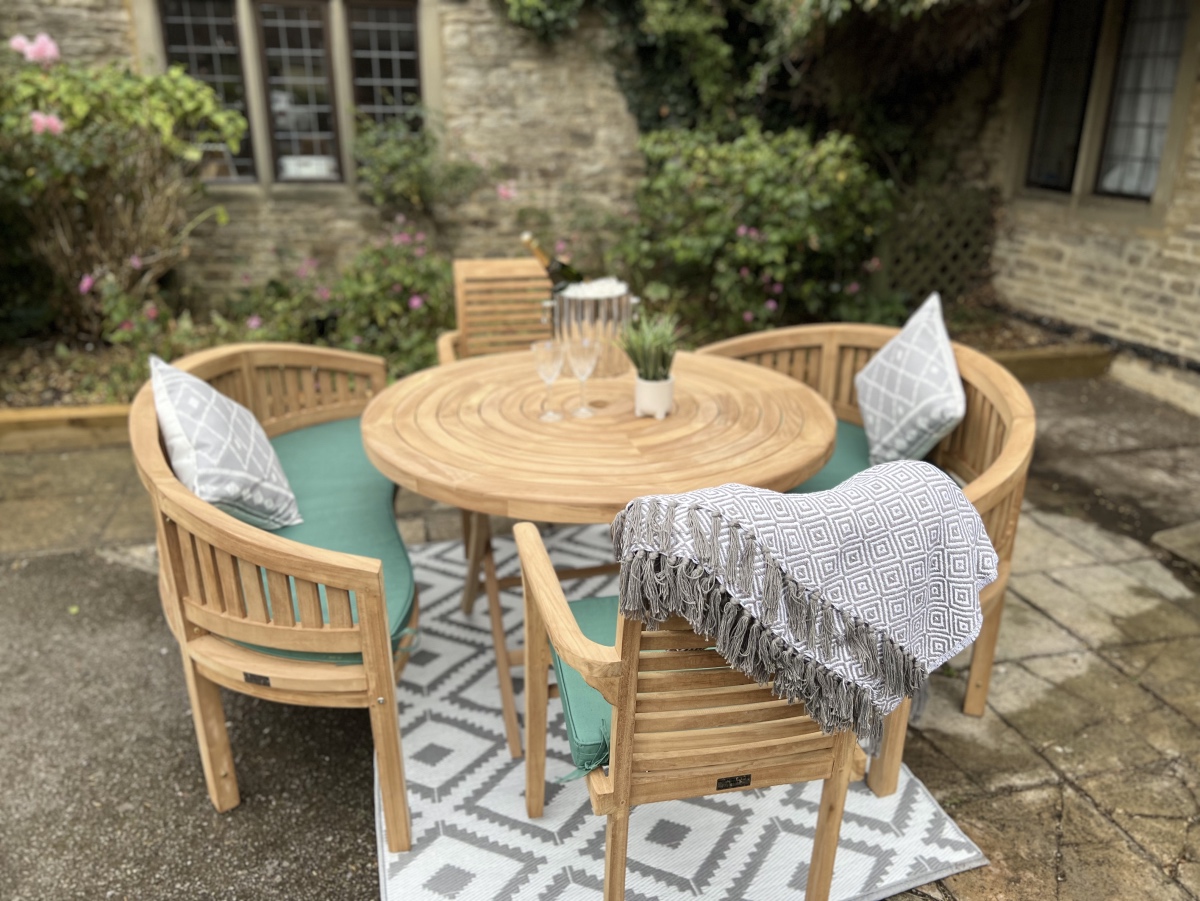 Teak Garden Furniture folding set